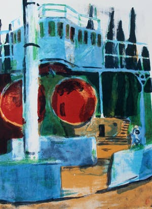 Jeroen Hermkens - Morseseinen uit Il Vittoriale - 2010 (10 litho's en 8 gedichten) kopen? Bied vanaf 275!