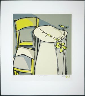 Fon Klement - Boardsnede, Les fleur jaunes kopen? Bied vanaf 1!