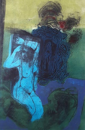 Ru van Rossem - Romance de la pena negra, aquatint ets met reliëfdruk (1e druk, groot) kopen? Bied vanaf 150!