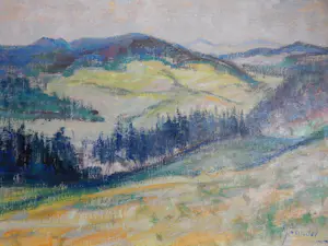 Max Zander - Im Bergischen Land, Ölgemälde signiert kopen? Bied vanaf 267!