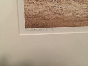 Hans Paus - Solitary beach III, 2/95 kopen? Bied vanaf 150!