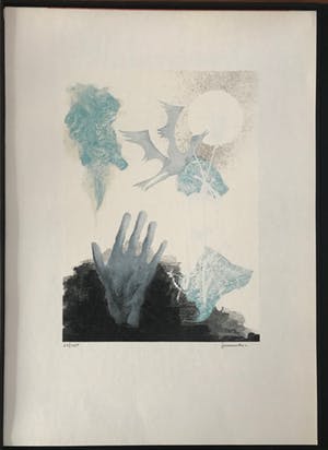 Jan Vaerten - Kleurenzeefdruk - oplage 23/125 - 1978 - Gesigneerd kopen? Bied vanaf 45!