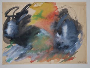Albert Soons - abstract werk uit 1966 kopen? Bied vanaf 100!