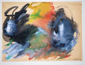 Albert Soons - abstract werk uit 1966 verkocht voor € 100!