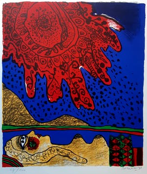 Corneille - Lithografie uit 1973 - Zonder titel ( Laatste keer aangeboden!!) kopen? Bied vanaf 225!