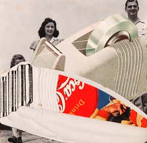 Henri Plaat - Fotocollage, Zonder titel verkocht voor € 1!