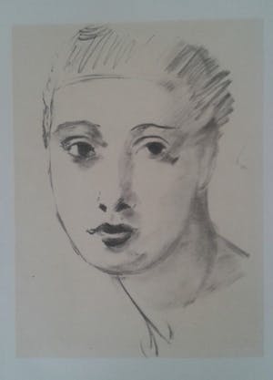 Georges Rouault - (1871-1958) - Tête de jeune fille kopen? Bied vanaf 60!