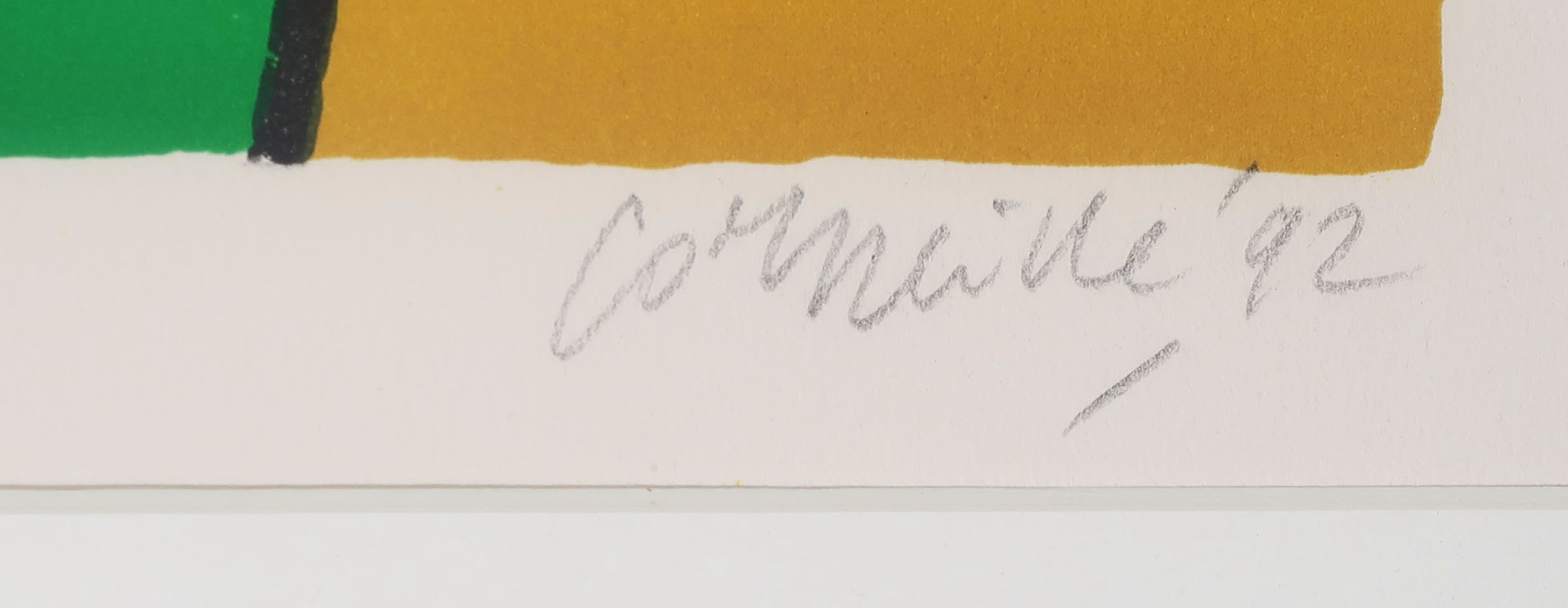 Corneille - Zeefdruk, Chat retrant dans la danse I - Ingelijst kopen? Bied vanaf 250!