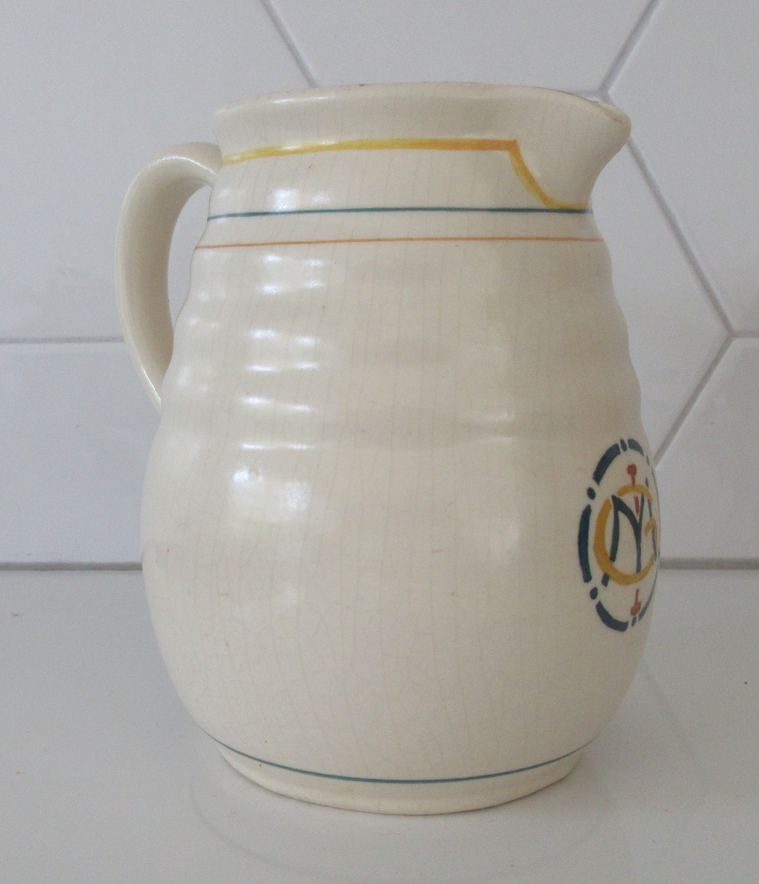 Royal Goedewaagen - Art deco hand beschilderde platelen kan kopen? Bied vanaf 25!