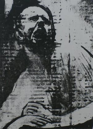 Wim Motz - litho - De Gitarist kopen? Bied vanaf 45!