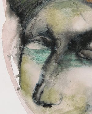 Kars Persoon - Gemengde techniek op papier, Zonder titel kopen? Bied vanaf 50!