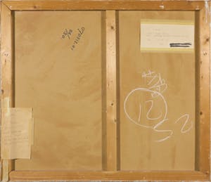 Fred Boven - Gemengde techniek (papier, collage, acryl) op paneel, Zonder titel - Ingelijst kopen? Bied vanaf 1!