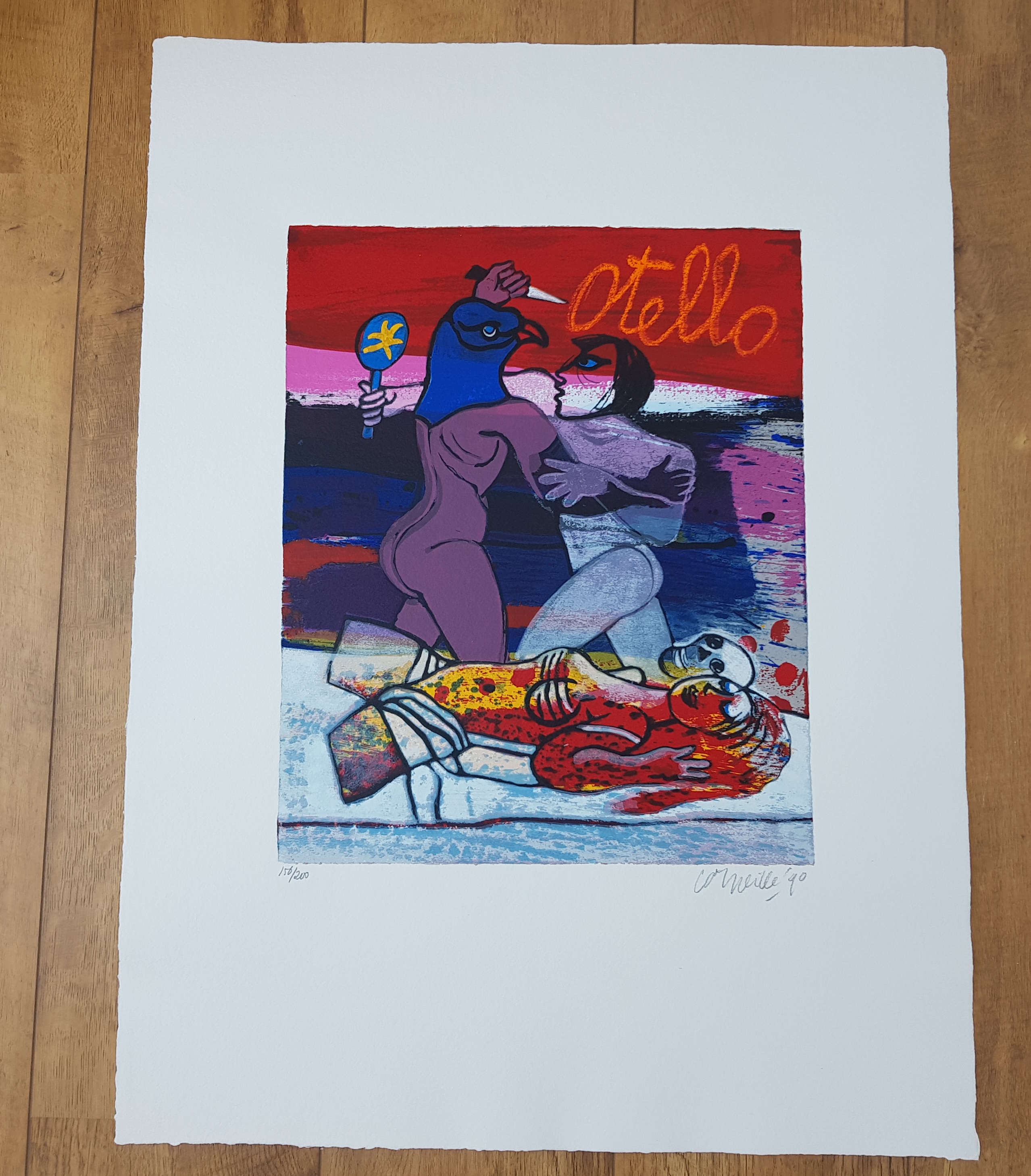 Corneille - 6 prachtige litho's 156/200, gesigneerd en '90 kopen? Bied vanaf 950!