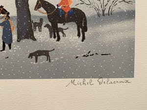 Michel Delacroix - La Chasse d'Hiver kopen? Bied vanaf 40!