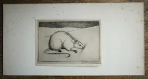Jan Mankes - Muis. Heliogravure. kopen? Bied vanaf 1!