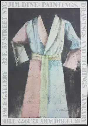 Jim Dine - Paintings, the Pace Gallery (affiche) , 1977 kopen? Bied vanaf 1!