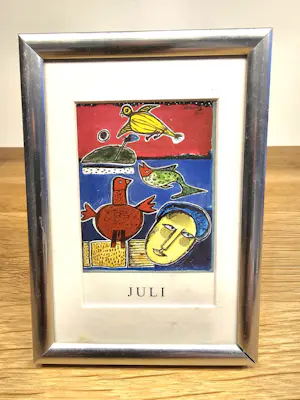 Corneille - 12 mooi ingelijste Corneille prentjes kopen? Bied vanaf 50!