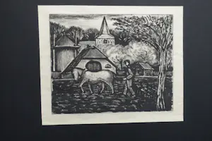 Jo Bezaan - LANDSCHAP BIJ GARDEREN kopen? Bied vanaf 70!