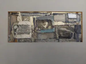 Jan Miechels - collage uniek werk + boek Jan Miechels Het andere kijken kaufen? Bieten Sie von 1!