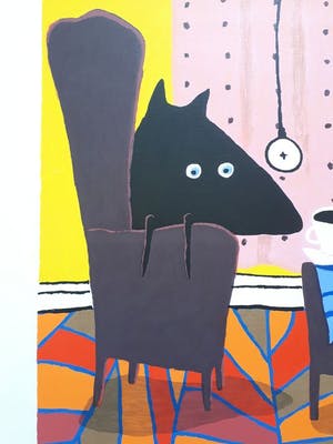 Peter Bastiaanssen - Z.T. Hond aan tafel ... kopen? Bied vanaf 50!