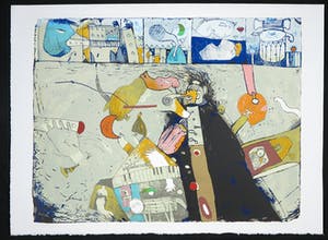 Michel van Overbeeke - Zeefdruk, Zonder titel kopen? Bied vanaf 1!