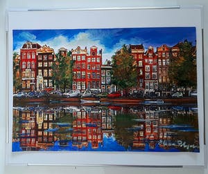 Elena Polyakova - Een gracht in Amsterdam kopen? Bied vanaf 75!
