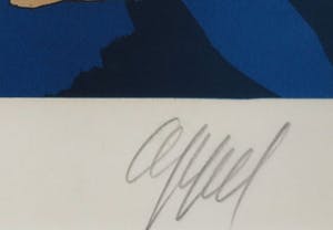 Karel Appel - Zeefdruk, Stripes - Ingelijst kopen? Bied vanaf 400!