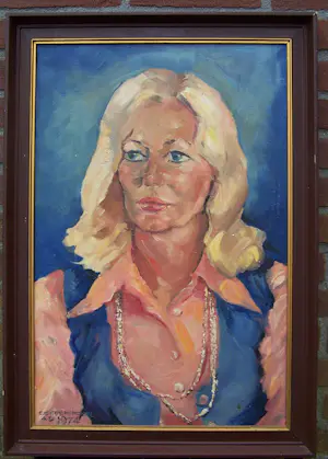 Cees Graswinckel - Portret van een blonde vrouw kopen? Bied vanaf 75!