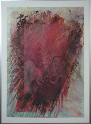 Wim de Bruin - Monotype, Bekken - Ingelijst (Groot) kopen? Bied vanaf 1!