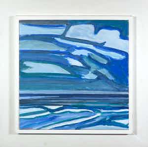 Paul Overhaus - Acryl op doek, Branding III - Ingelijst verkocht voor € 70!