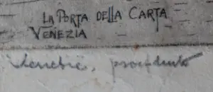 Hendrikus Roodenburg - Ets: La Porta della Carta, Venezia kopen? Bied vanaf 39!