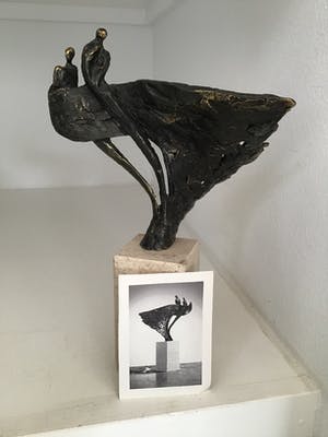 Bernadette Leijdekkers - Sculptuur: “ DANS ! “. Gesigneerd kopen? Bied vanaf 120!