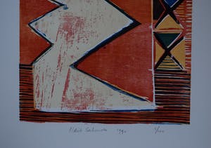 Aldrik Salverda - litho voor de Gelderse Grafiekmap uit 1990 kopen? Bied vanaf 35!