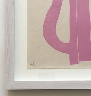 Klaas Gubbels - houtdruk 'Rose Driekan' - 2009 - oplage HC - ingelijst. kopen? Bied vanaf 325!