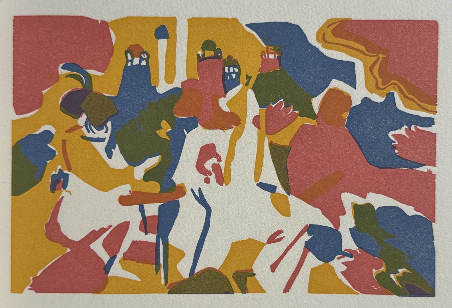 Wassily Kandinsky - Orientalisches. Original-Farbholzschnitt 1913, Werkverz. dfxRoethel 106 kopen? Bied vanaf 120!