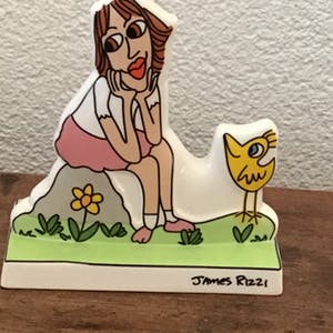 James Rizzi - Thinking of you, porselein beeldje van Goebel kopen? Bied vanaf 40!