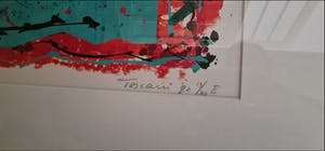 Bep Toscani - Grote handgesigneerde zeefdruk zonder titel kopen? Bied vanaf 50!