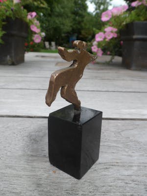 Eric Claus - Brons op sokkel - Tango kopen? Bied vanaf 149!