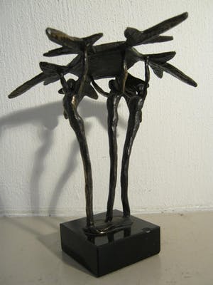 Hans Kuyper - Hans Kuyper - sculptuur "Botanica (4) - gesigneerd kopen? Bied vanaf 50!