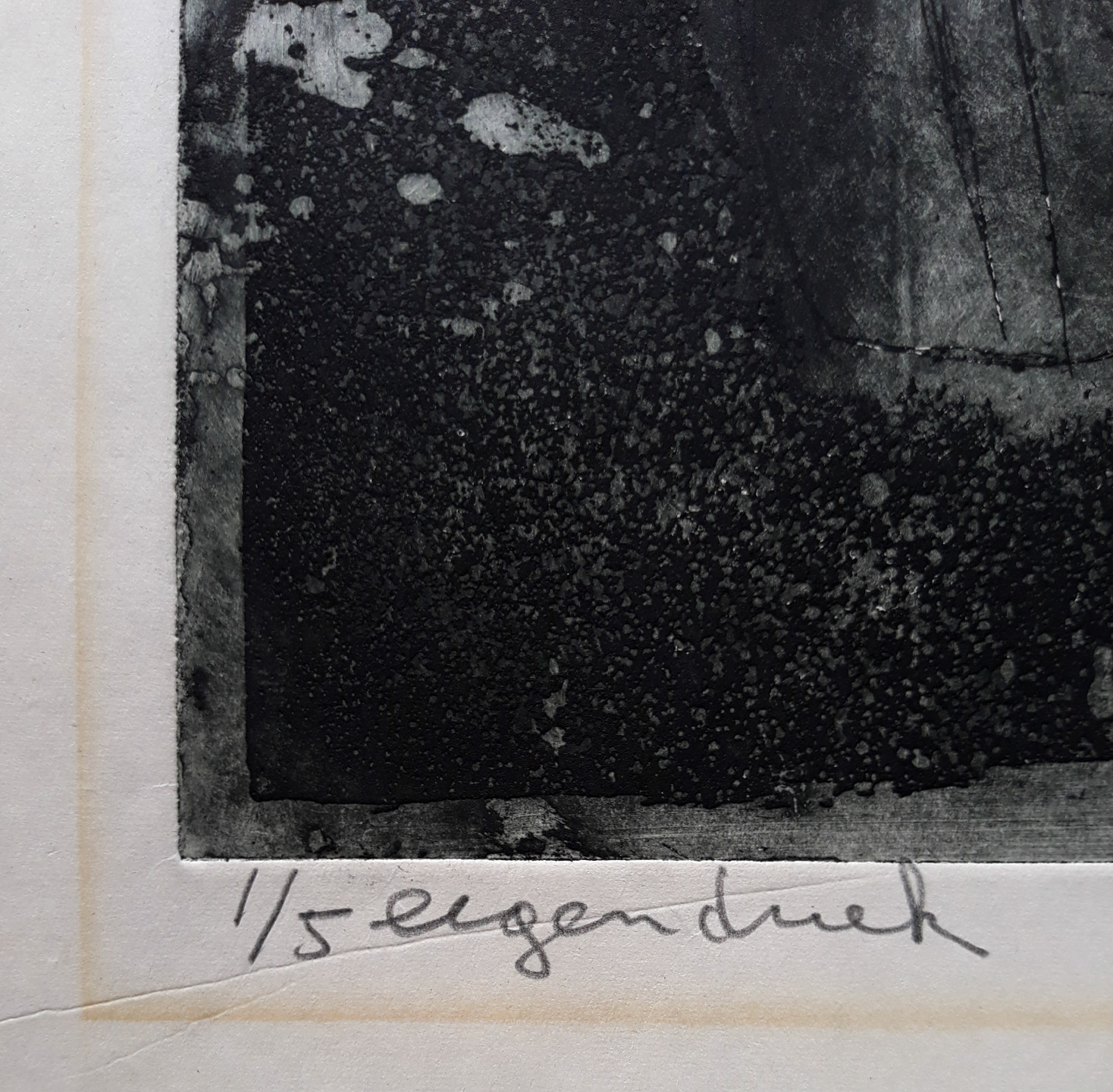 Jan Montyn - De mystici, ets (eerste druk) kopen? Bied vanaf 125!