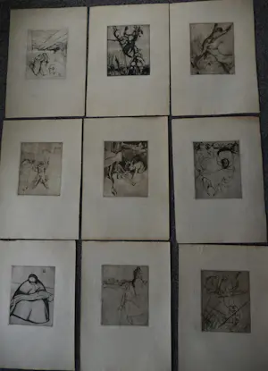 Henri Ramah - Mooie collectie 32 etsen. kopen? Bied vanaf 450!