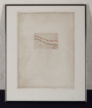 Jan Montyn - Het afgebrokene - 3/10 - 1978 - kleurenets op papier kopen? Bied vanaf 20!