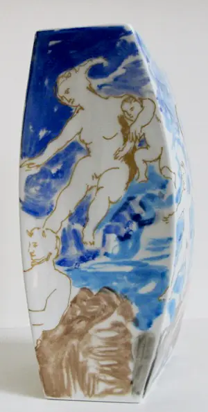 Jan van der Vaart - Daniël Groen _Rosenthal Renaissance vaas kopen? Bied vanaf 625!