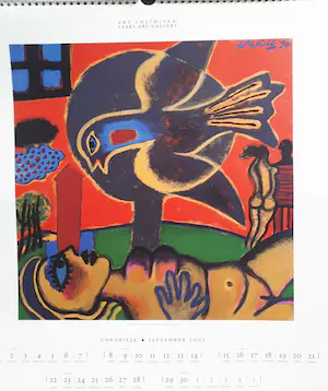 Corneille - Corneille kalender ingelijst, nieuwstaat ! kopen? Bied vanaf 40!