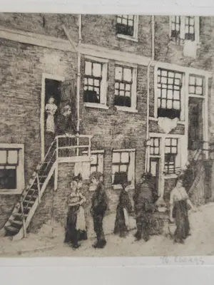 Hendrik Lesage - Gezelligheid in de Jordaan. kopen? Bied vanaf 45!