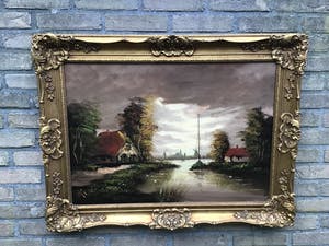 Niet of onleesbaar gesigneerd - Voor anker. kopen? Bied vanaf 1!