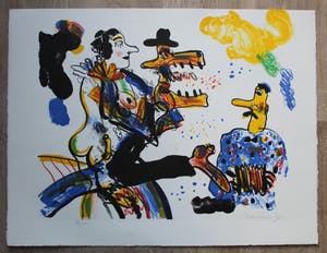 Anton Martineau - zeefdruk: Tango - 1998 kopen? Bied vanaf 75!