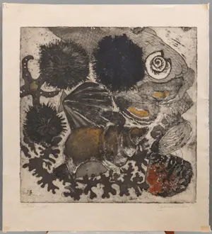 Jeanne Bieruma Oosting - Aquatint: zeebanket kopen? Bied vanaf 399!