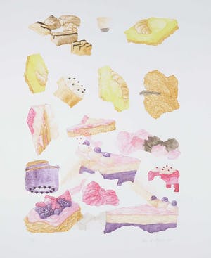 Roos van der Meijden - Ets, Piece of cake kopen? Bied vanaf 1!