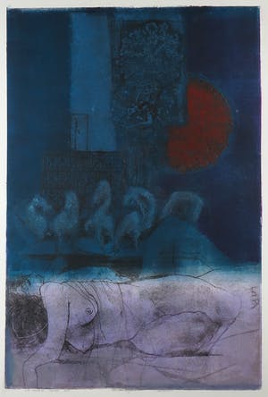 Ru van Rossem - Aquatint en reliëfdruk, La casada infiel - Ingelijst (Groot) kopen? Bied vanaf 100!